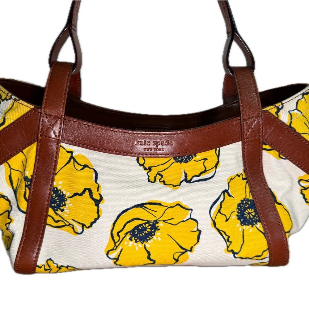 Kate Spade Vintage Rare Chelsea Fleur Floral handbag - Picture 3 of 12